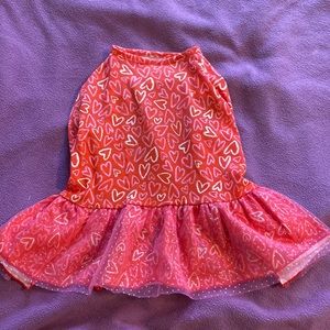 Top paw pink dog dress size medium